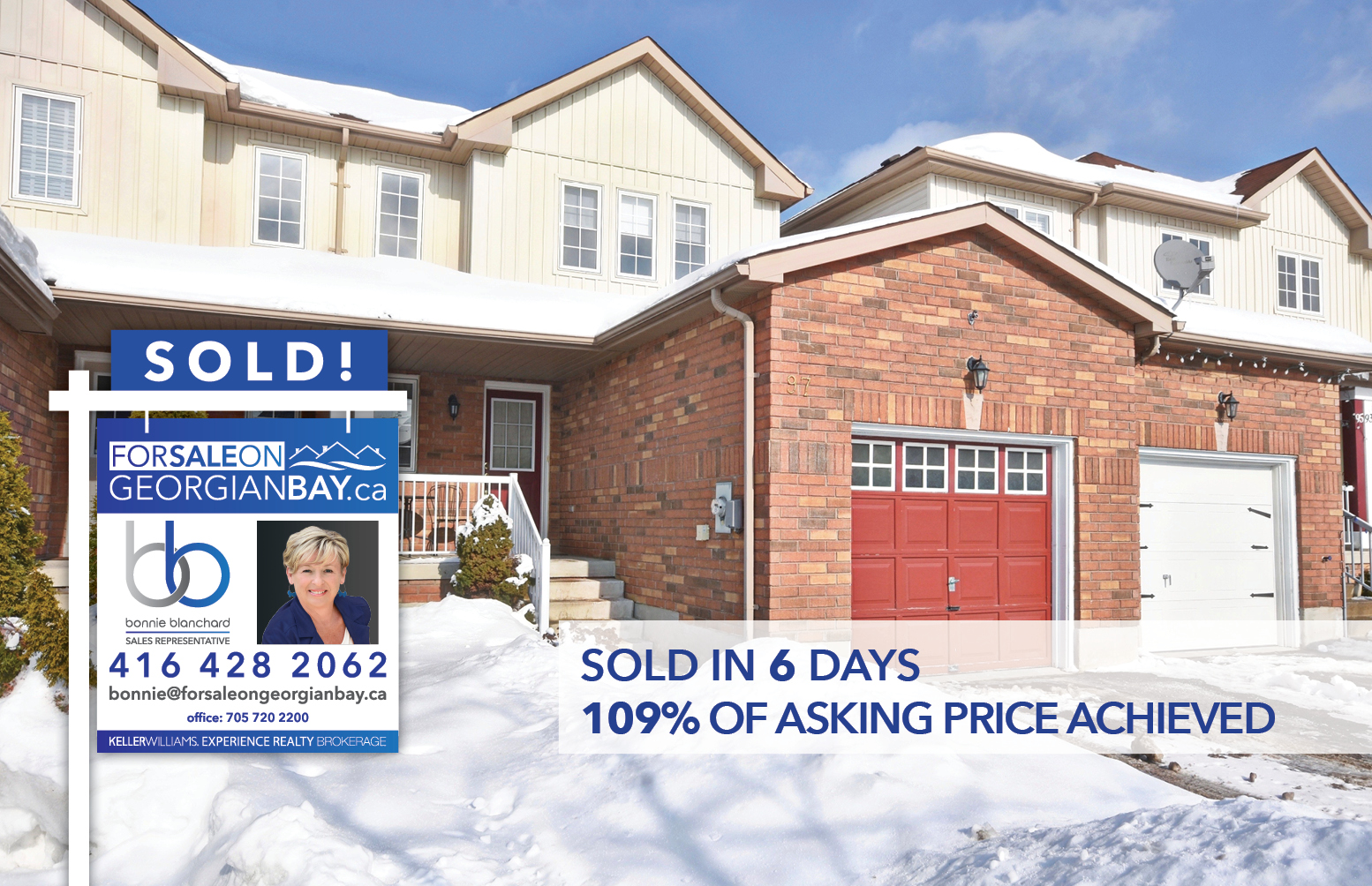 SOLD! 97 Stonemount Crescent, Angus, ON