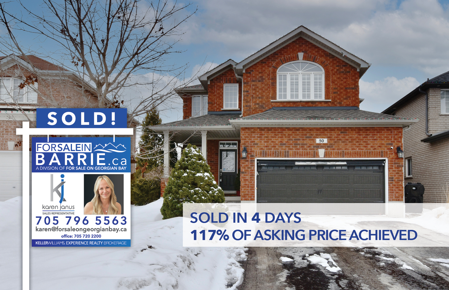 SOLD! 50 Parisian Crescent, Barrie, ON