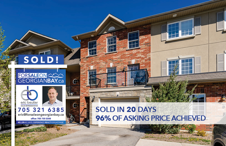 SOLD! 57 Ferndale Drive S, Unit 8, Barrie, ON