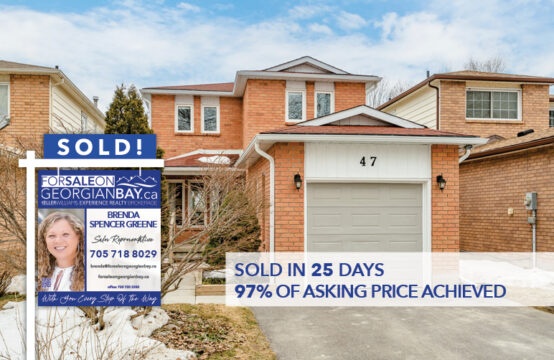 SOLD! 47 Garden Drive, Barrie, ON