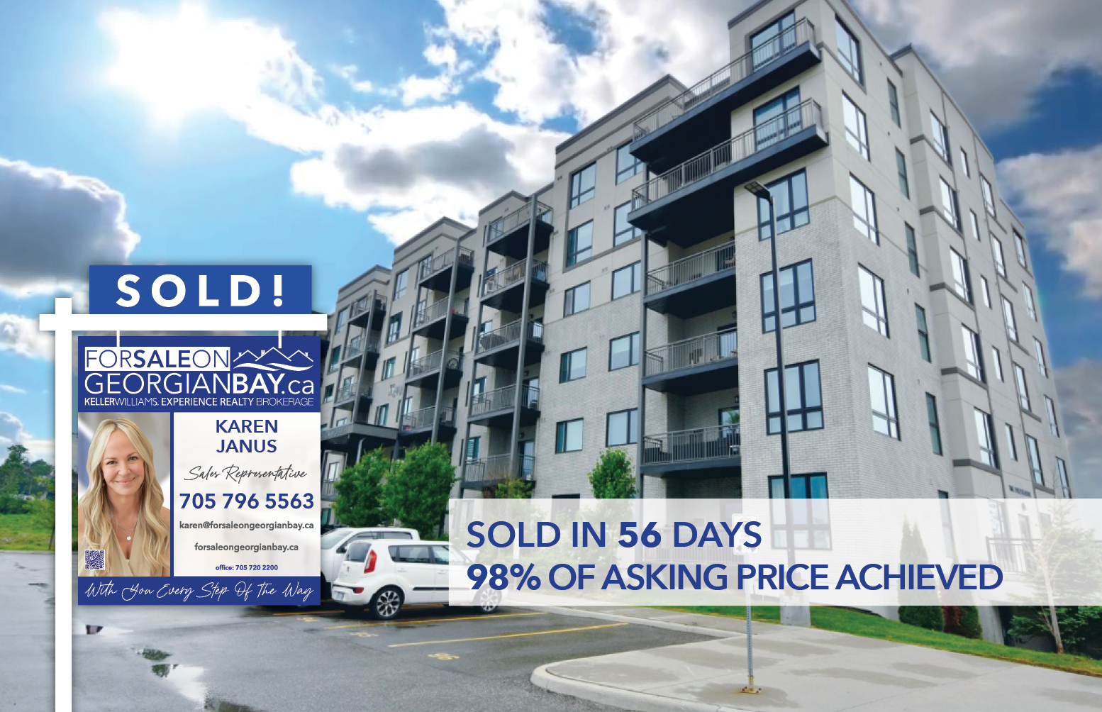 SOLD! 299 Cundles Road East, Unit 606, Barrie, ON