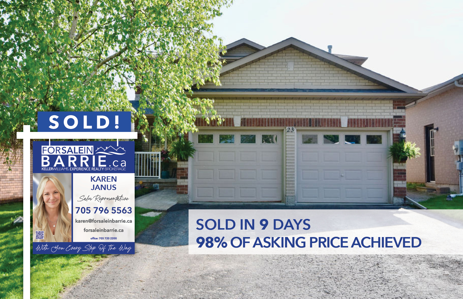 SOLD! 23 Kell Place, Barrie, ON