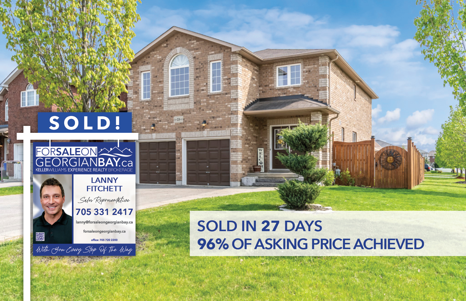 SOLD! 23 William Paddison Drive, Barrie, ON