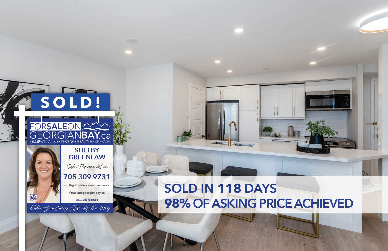 SOLD! 75 Ellen Street, Unit 608, Barrie, ON